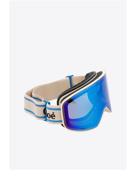 Chloe Cassidy Ski Goggles .